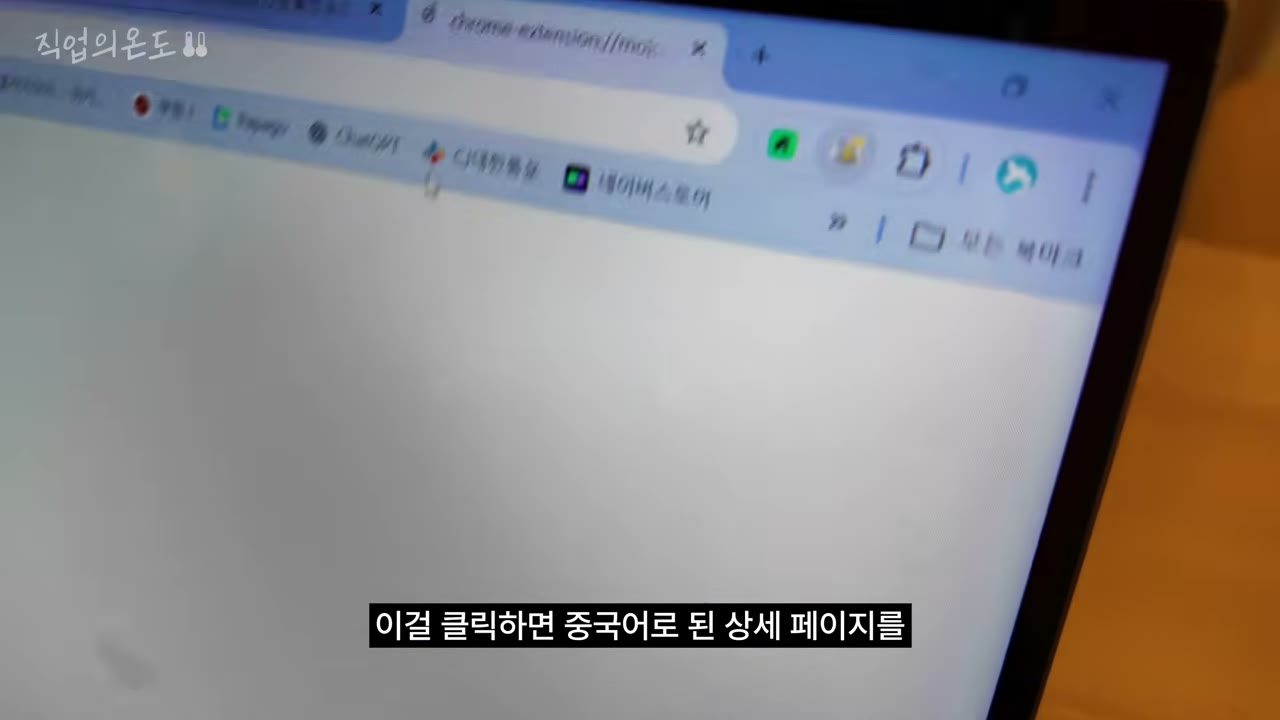 파푼 확장 프로그램으로 중국어 상세페이지 다운로드